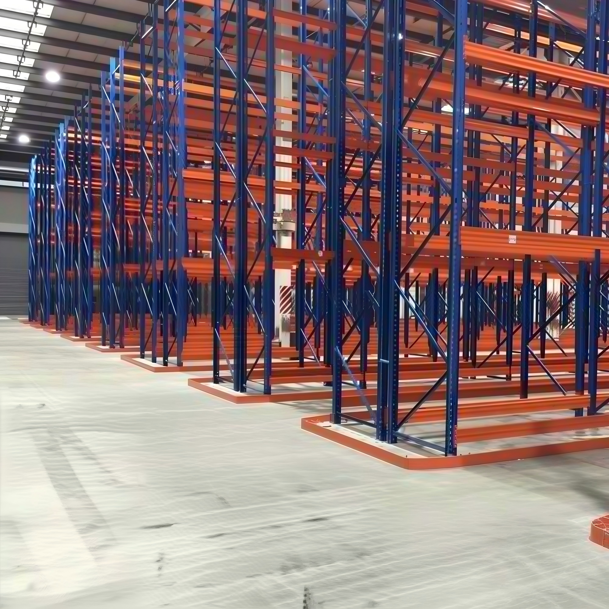 Space Saving Narrow Aisle Storage Racks VNA Racking System For Ecommerce Fulfillment Warehouses Offering Quick Installation