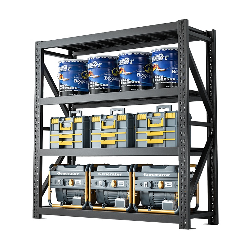 Warehouse Shelves Supermarket Rack Home Furniture Storage Shelves 4/5 Layer Metal Rack Garage Shelves
