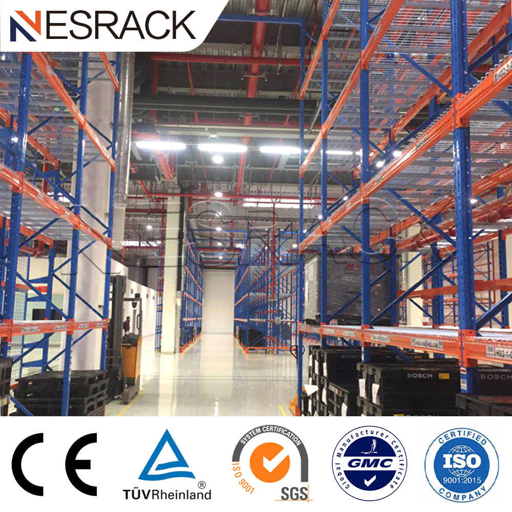 Heavy Duty Warehouse Shelving Industrial Steel Storage Rack With 5 Layers Racks For Warehouse Goods