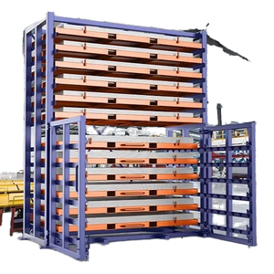Heavy Duty Forklift 5 Layer Drive-In Steel Plate Sheet Metal Storage Rack Pallet Racking System
