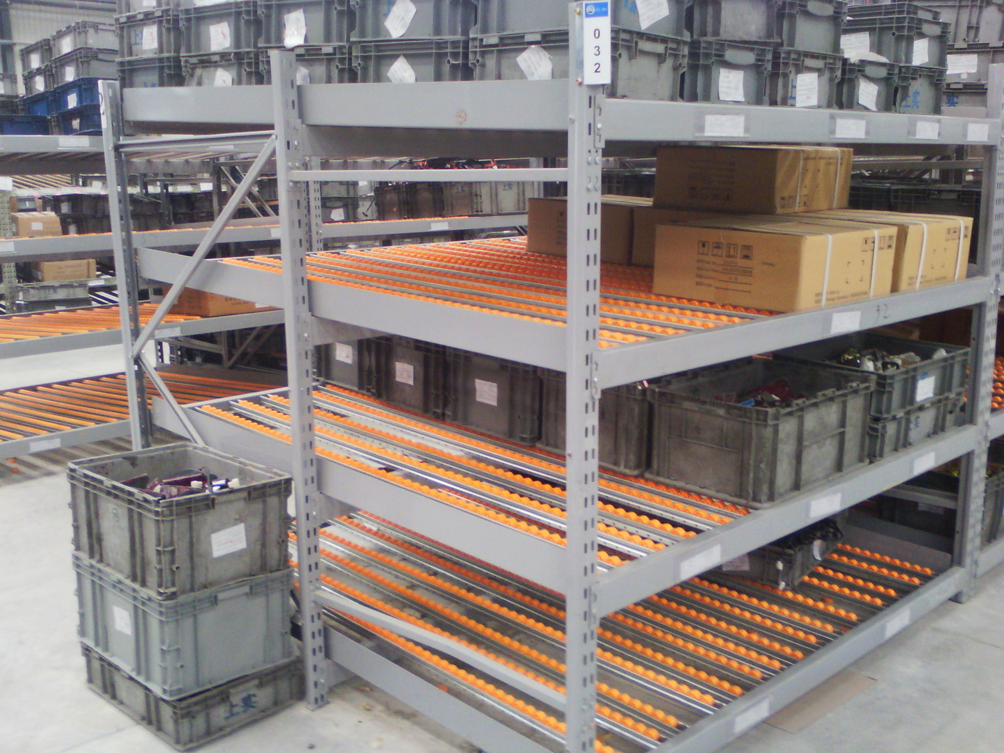 Carton Flow Racking Components