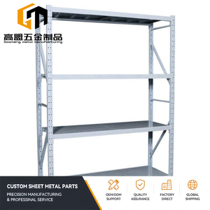 Boltless Steel Storage Shelving Unit with Integrated Dividers
