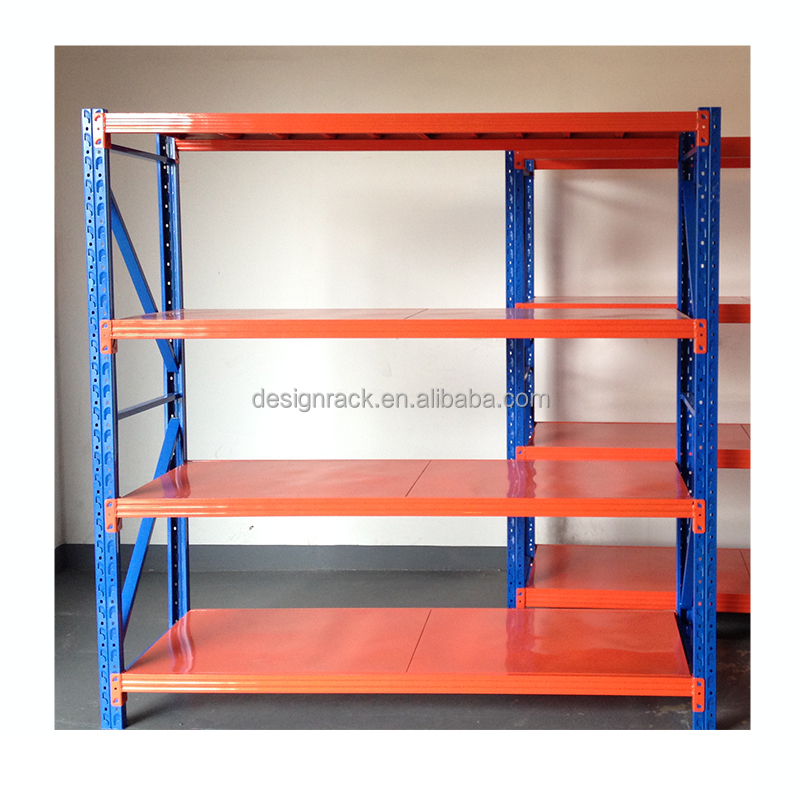 Durable Heavy Duty Steel Adjustable Boltless 5-Layer Powder Coated Garage Shelving Storage Rack