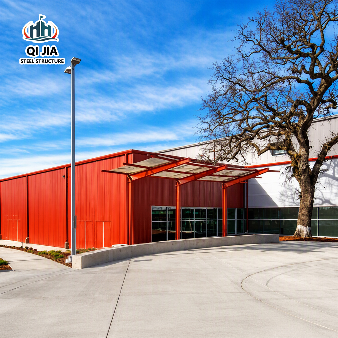 Modern High Quality Steel Structure Warehouses For Industrial Use In Garage Sheds Hotels Malls Supermarkets