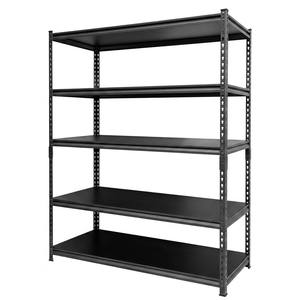 Burst Silver Finish 5 Shelf Steel Display Storage Rack 200kg Capacity