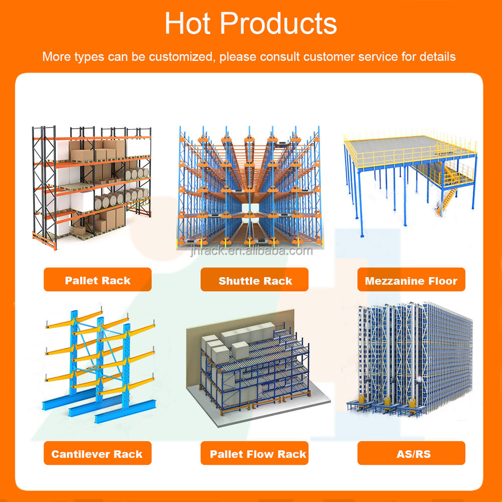 Industrial Heavy-Duty Shuttle Car Racks for Automated Pallet Warehouse Rack System Warehouse Shuttle System LIFO Shuttle Racking