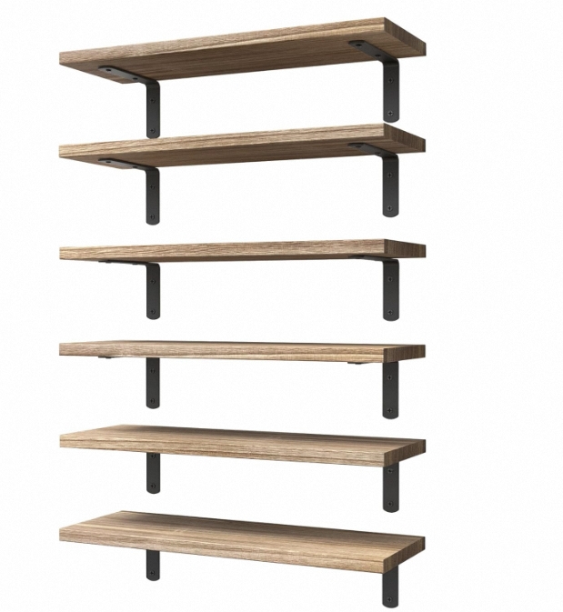 Wooden Wall Rack Display 1