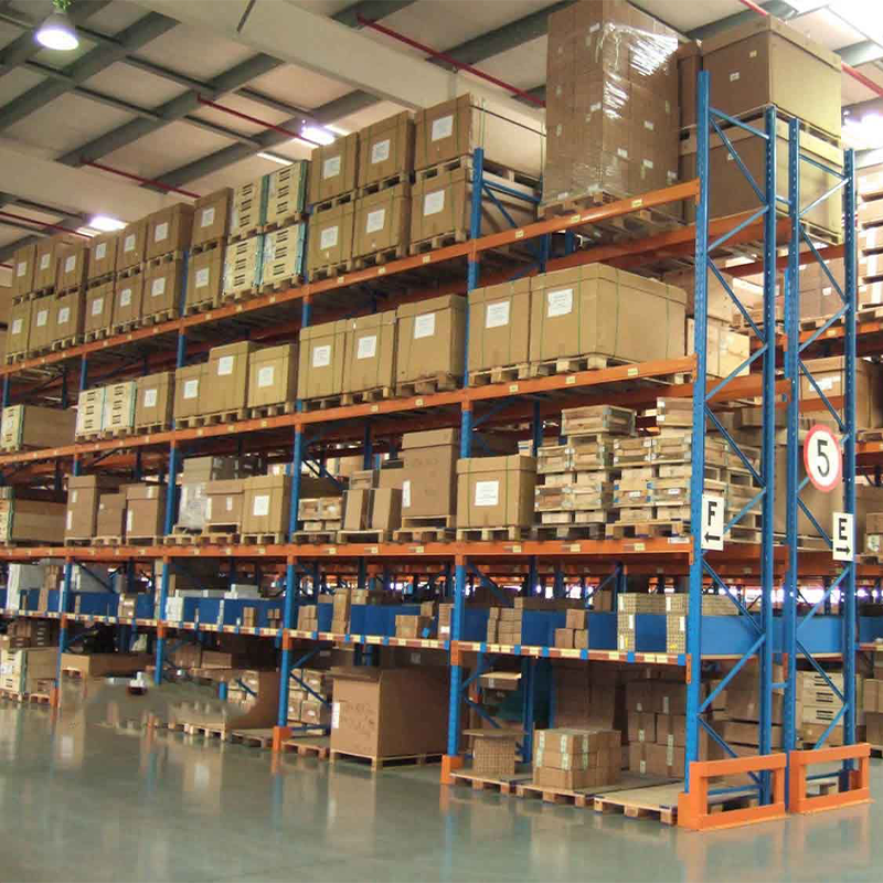 Single Position Independent Pickup Heavy Duty Metal Steel 5 Pallet Frame Spare Parts Warehouse Selective Racking 2000kg