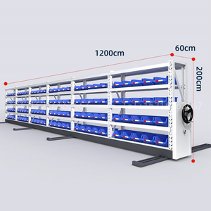 Mobile Pallet Racking System for Industrial Warehouse Storage