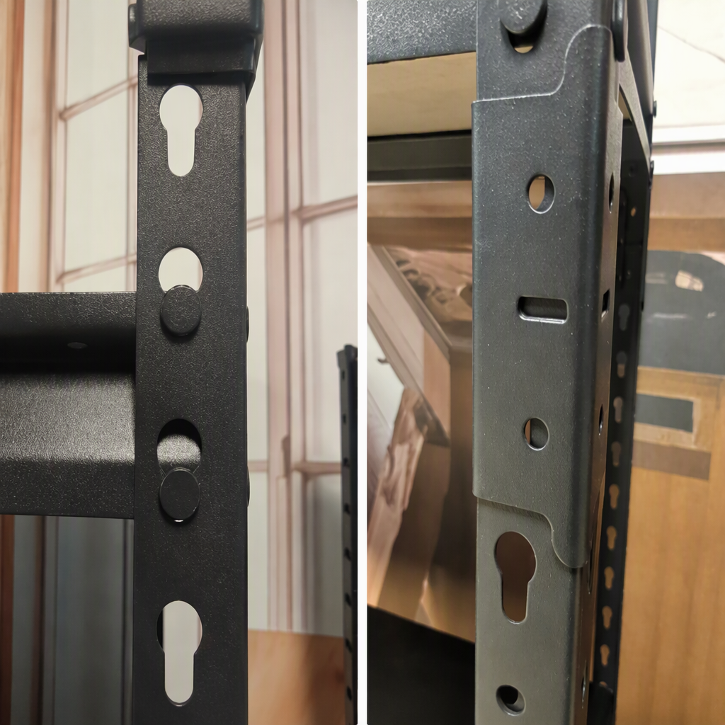 5 Layer 150kg Capacity Per Shelf Adjustable Powder Coated Steel ODM Boltless Rivet Medium Duty Rack Supermarket Storage Shelving