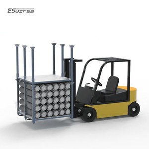 Heavy Duty Fabric Roll Industry Stackable Durable Metal Steel Racks for Warehouse Storage