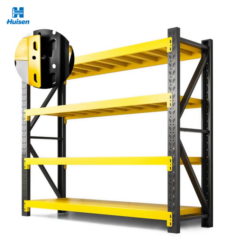 Knock Down Boltless Shelving Light Duty Steel Adjustable Storage Rack Easy Assembly System