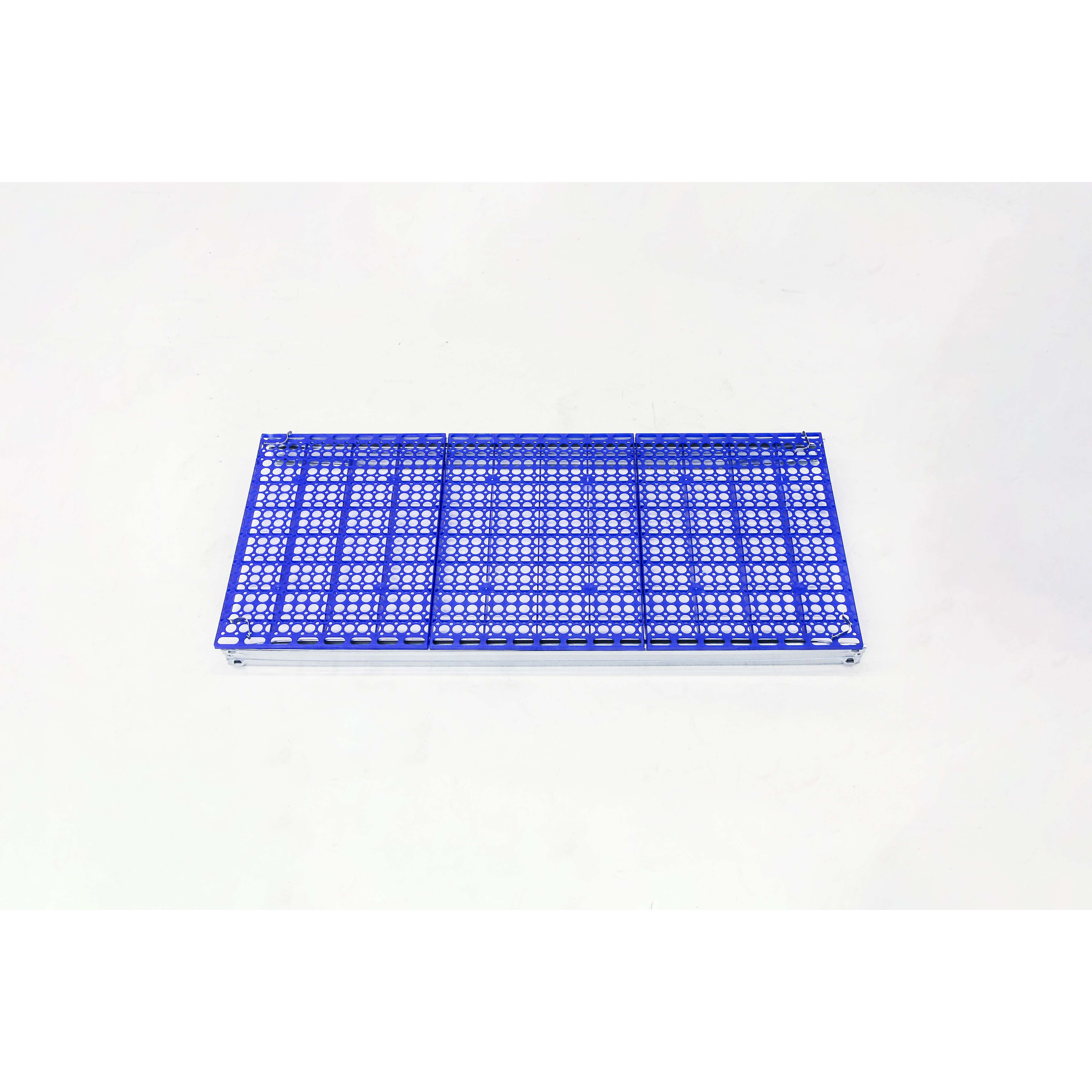 Factory Price 5-Layer Adjustable Galvanized Steel Plastic Shelving Stackable Rack 9006002500mm 150kg Load Capacity for