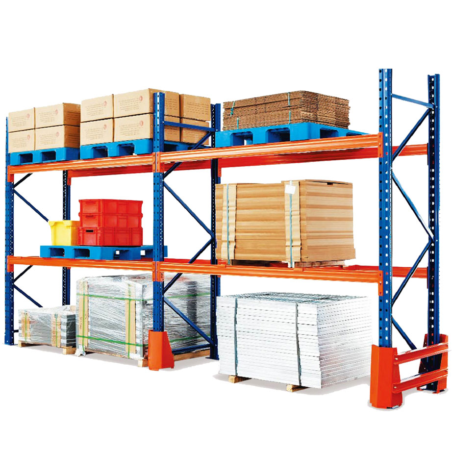 Powder Coated Pallet Racking 5 Tier Cold Rolled Steel Adjustable Heavy Duty 3000kg Capacity Customizable