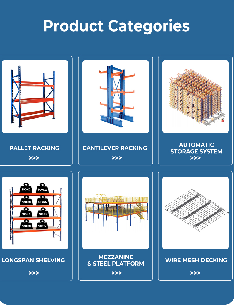 Jracking Storage Solutions Product Portfolio