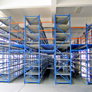 Industrial Steel Mezzanine Attic Platform Warehouse Picking Rack