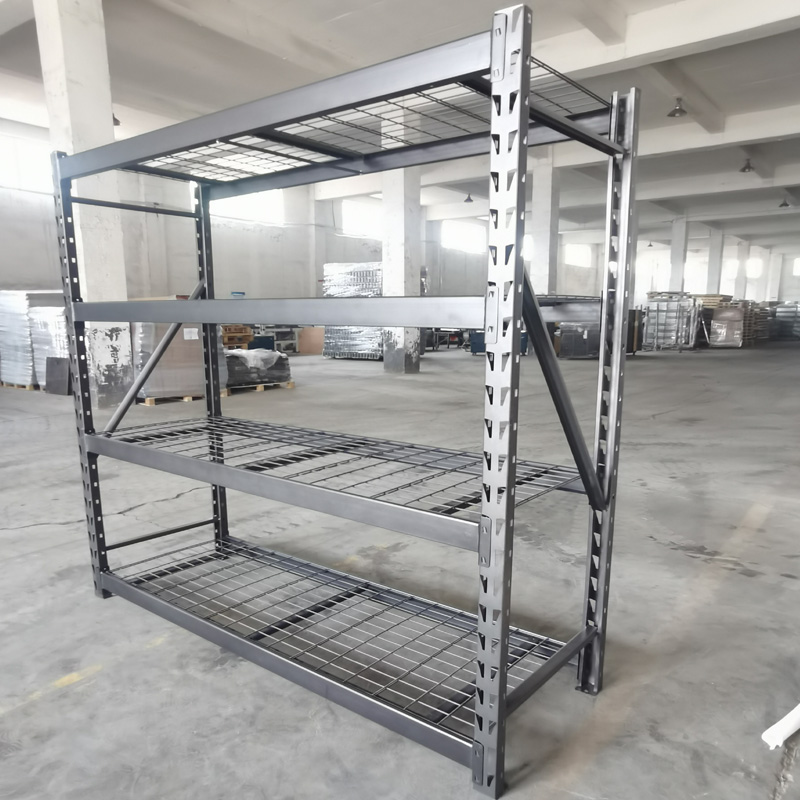 3 Layers Boltless Steel Racking Industrial Shelf Adjustable Stacking Assemble Shelving For Garage Warehouse