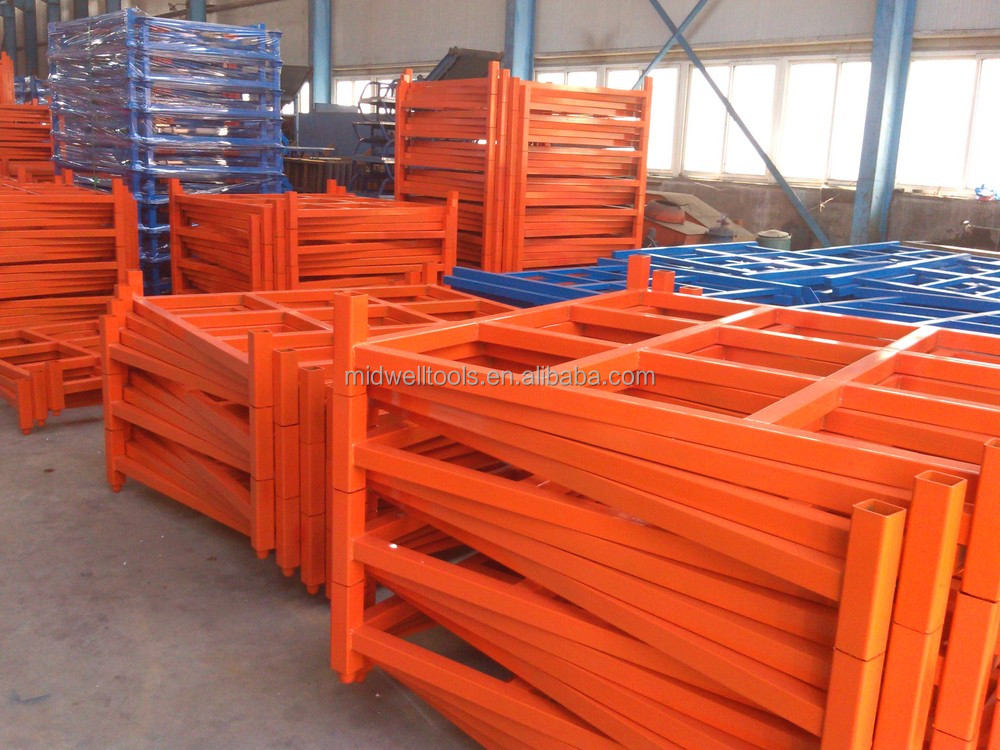 Metal Pallet Feet for Detachable and Foldable Steel Stillage Stacking Racks