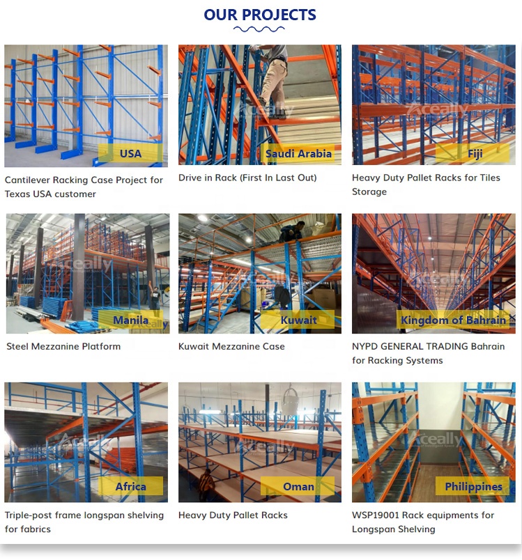Selective Pallet Racking Component Layout