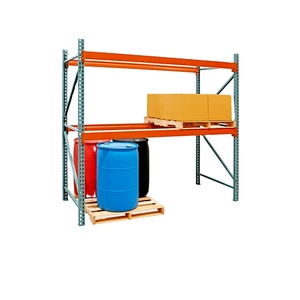Selective Industrial Warehouse Shelving Teardrop Pallet Rack