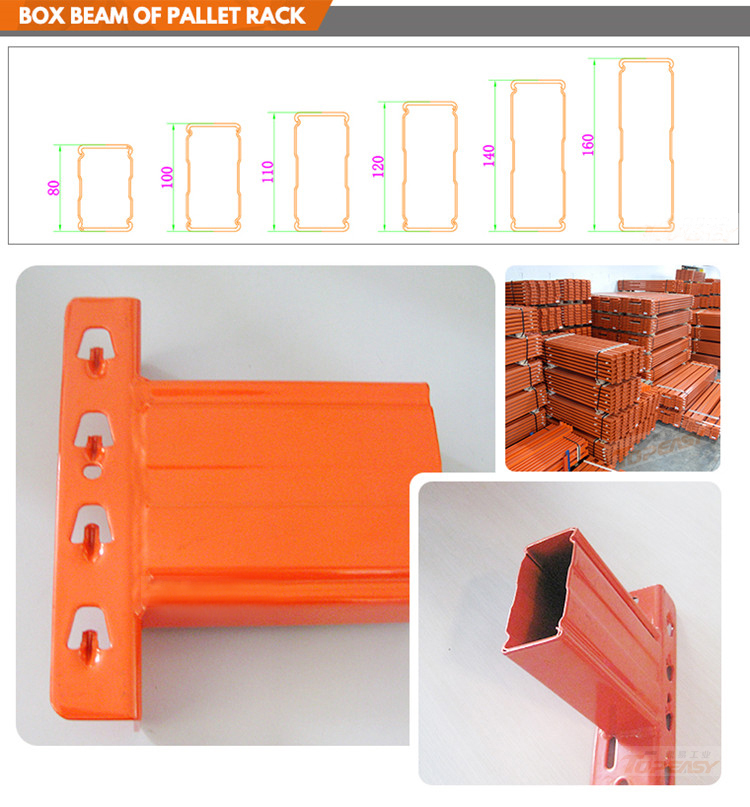 Cold-rolled Tall Stackable Steel Kids Pallet Racking Storage Shelf Warehouse Storage Rack