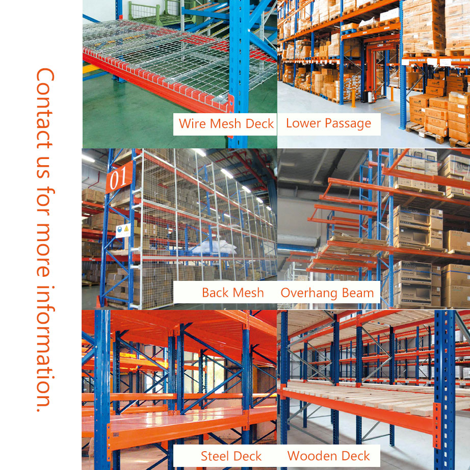 Powder Coated Pallet Racking 5 Tier Cold Rolled Steel Adjustable Heavy Duty 3000kg Capacity Customizable