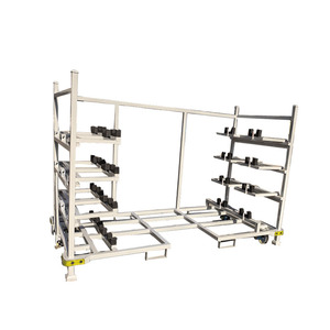 Automobile Parts Workstation Racks and Stacking Pallets
