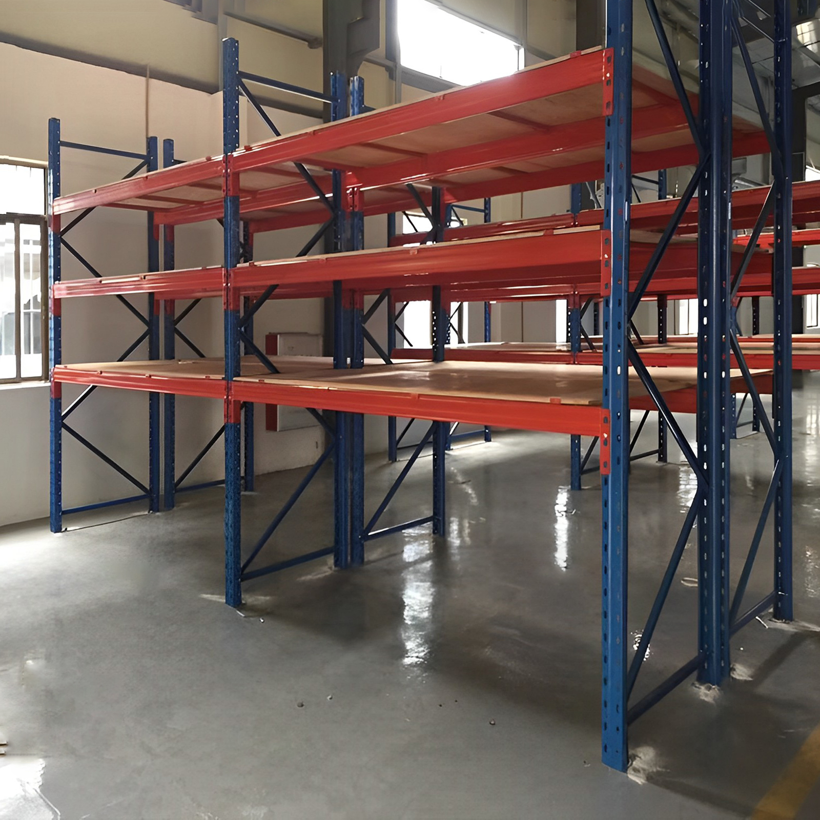 Heavy-Duty Industrial Multi-Layer Steel Shelving System Adjustable Storage Rack for Home Use for Warehouse &amp; Workshop