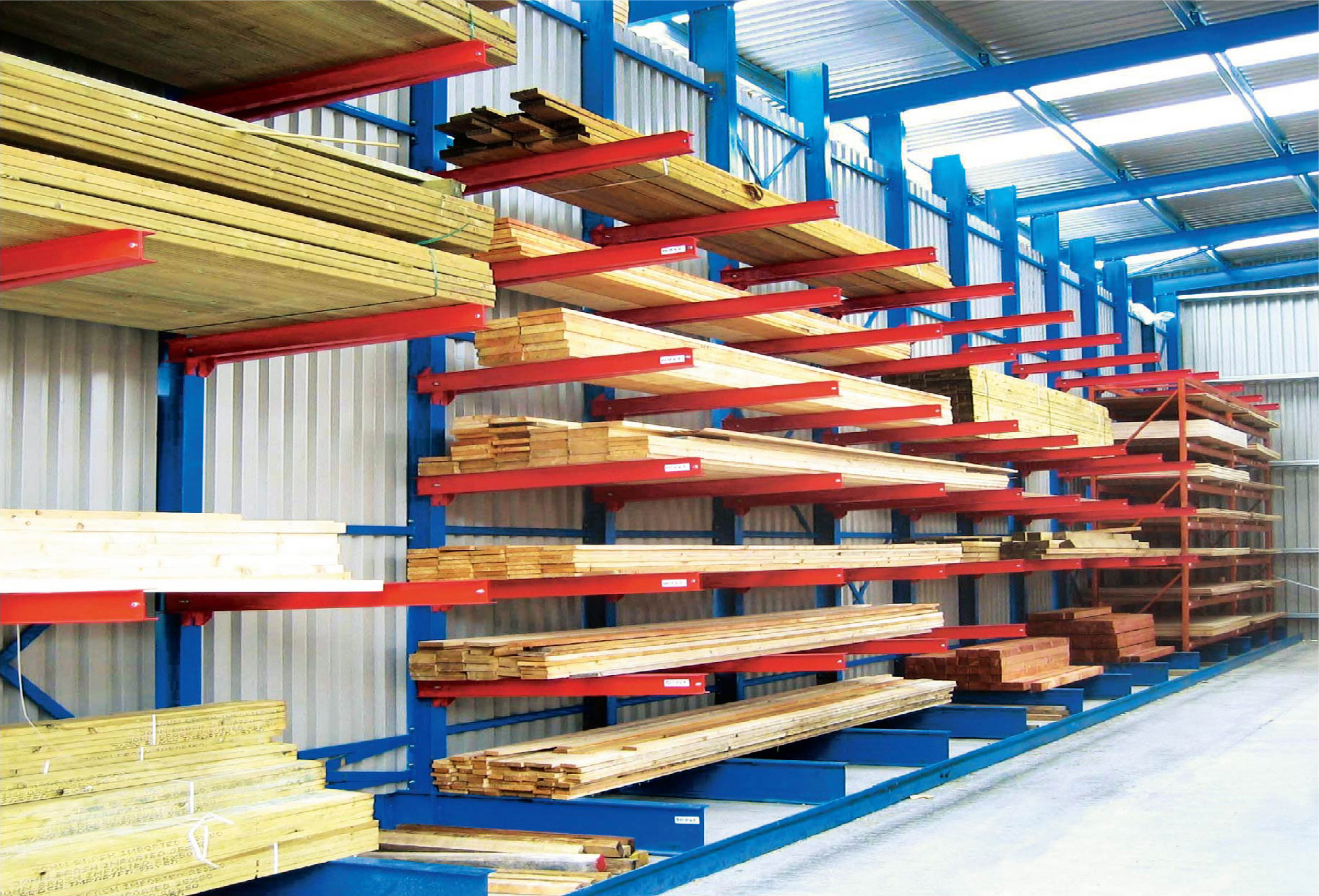 Heavy Duty Cantilever Rack View 1