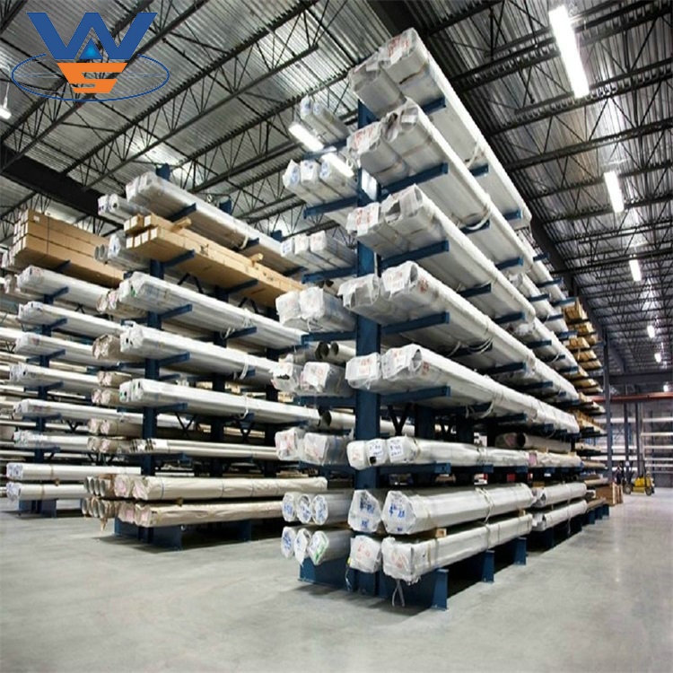 Heavy-Duty Industrial Cantilever Racks for Long Objects Storage