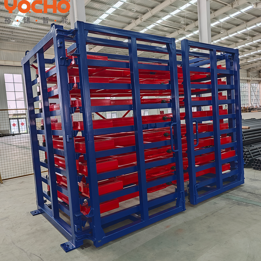 Adjustable Durable Industrial Powder Coated Metal 5 Layer Heavy Duty Drive-In Pallet Rack Storage Racking System 2 Tons Load