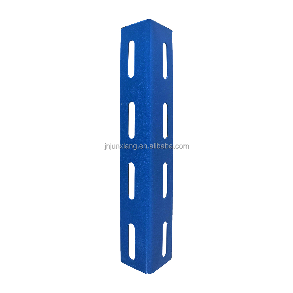 Guaranteed Quality Storage Racking Spare Parts Blue Steel Slotted Angle
