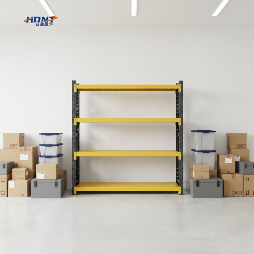 2000*600*2000mm Longspan Display Steel Shelving Medium Duty Stacking Racks &amp; Shelves for Garage Storage
