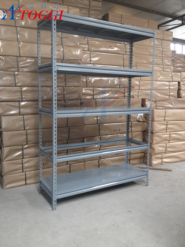 900x450x1830mm Steel 5 Layer Light Duty Cheap Warehouse Rack Easy Mobile Pallet Rack
