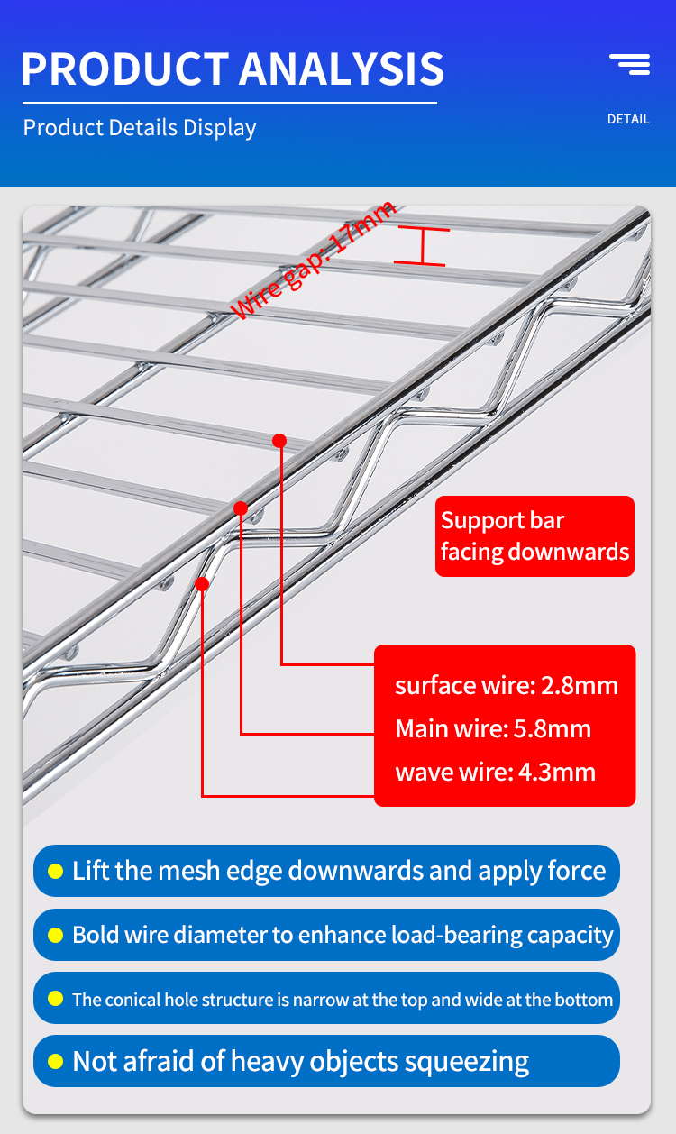 Chrome Wire Shelving,Competitive Price Heavy Duty 4 Tier Steel Warehouse Storage Rack