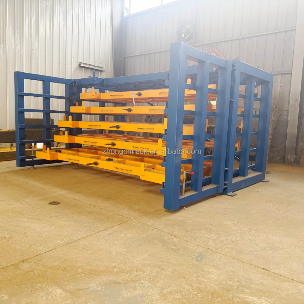 Warehouse Pallet Rack System Heavy Duty Durable Steel Sheet Metal Anti-Rust Drawer Type Storage Industrial Shelving Racking