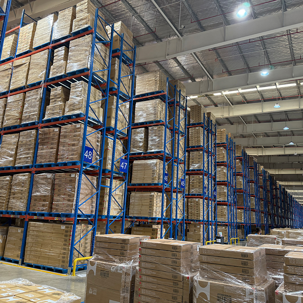 Jracking Industrial Warehouse Racks EURO Standard Steel Pallet Racking for Heavy Industry CE Certified