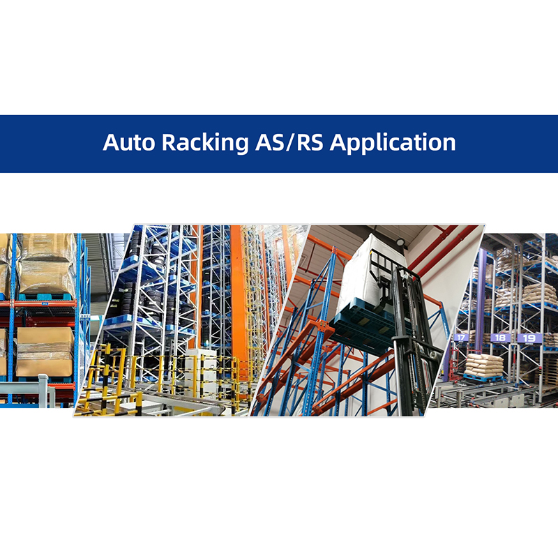 Multilevel Racking Heavy Duty Warehouse Storage Shelf System Euro Pallet Single Faced 4-Way Entry