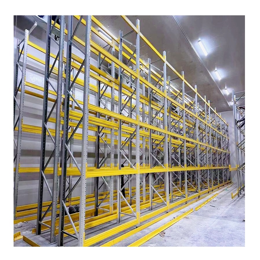 Storage Shelf Warehouse Heavy Duty Industrial Pallet Racking Narrow Aisle Selective Warehouse Rack System