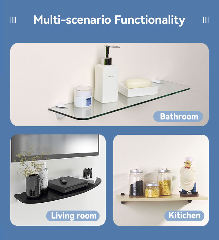 Multi-room Usage for Shelves - Kitchen, Bedroom, Office