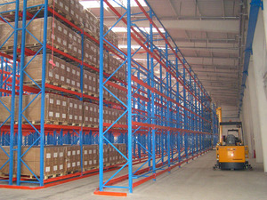 Low Price Steel Adjustable Foldable Durable Heavy Duty 3-Layer Push-Back Pallet Rack