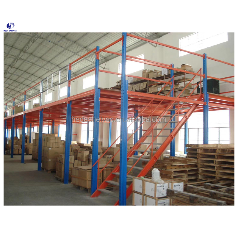 Warehouse Rack Steel Mezzanine Floor Storage Racking System