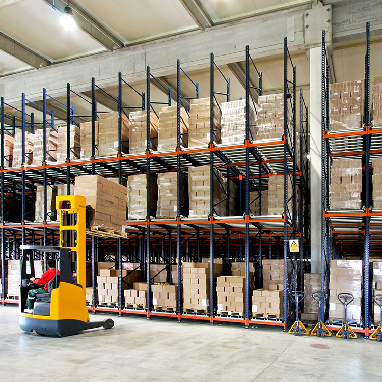 Industrial Warehouse Warehouse Gravity Flow Racking Shelves Pallet Storage Rack Shelving Metal Shelf Rack Storage Racks