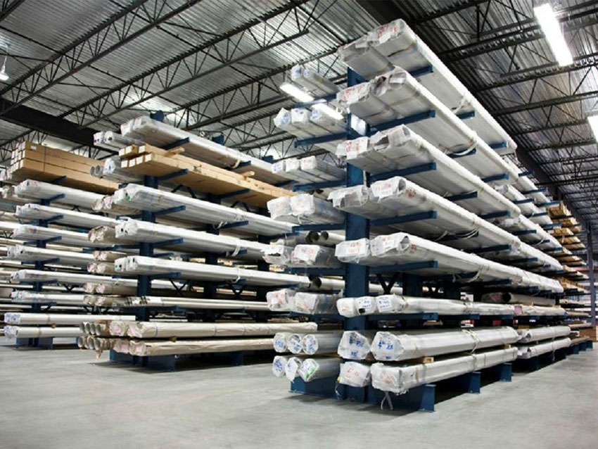 Cantilever rack detail 1