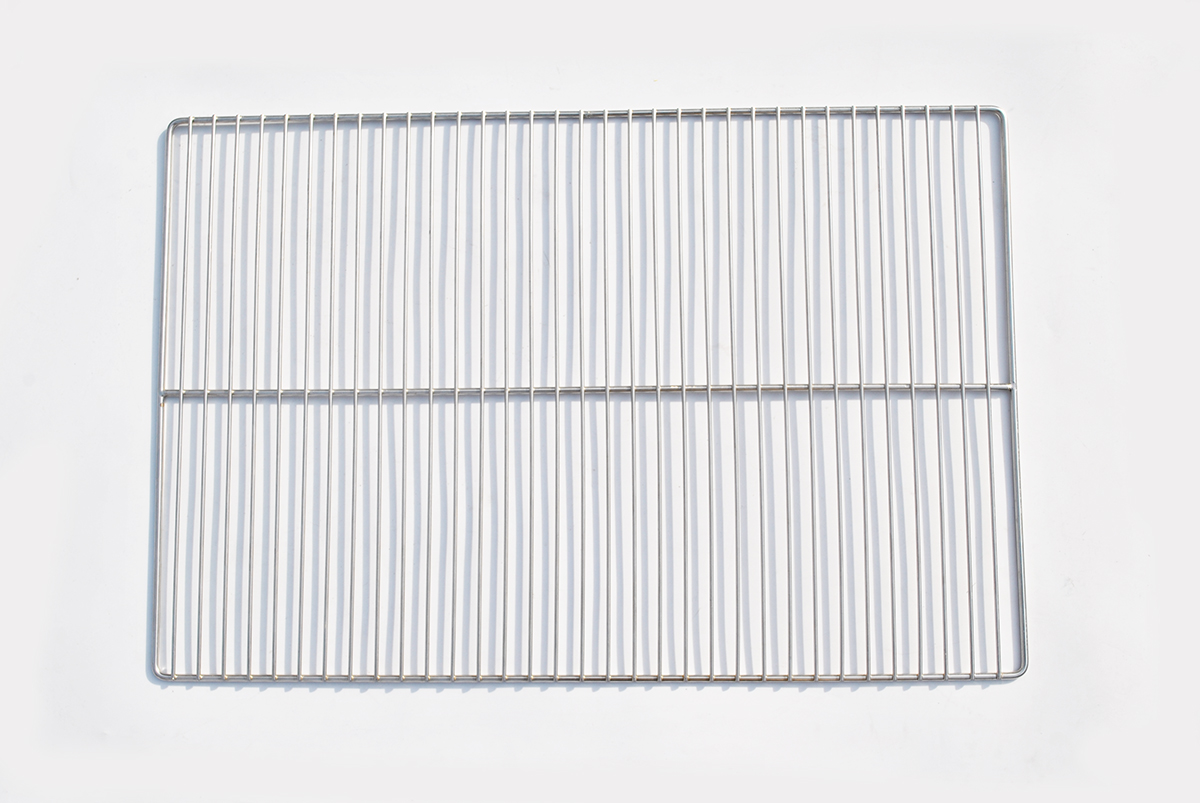 60x40cm Heat-Resistant 304 Stainless Steel Cooling Rack For Baking, Oven Trolley, Bread Display Wire Rack - Customizable