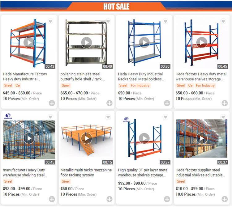 Warehouse Equipment Steel Platform Mezzanine Floor Pallet Racking Shelves Pallet Racking Stacking Racks