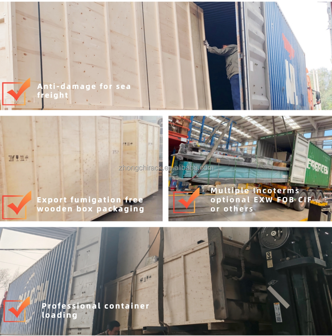 High Load Capacity 8-Layer Anti-Rust Powder Coated Steel Rack Heavy Duty Warehouse Storage System for Industrial Pallet Use