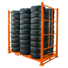Steel Stacking Rack Heavy Duty Sheleving Racks Warehouse Stackable Racking