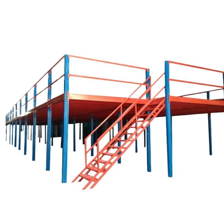 Heavy Duty Mezzanine Platform Mezzanine Racking System Pallet Rack Support Customized