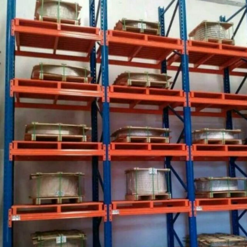 Forklift Friendly Steel Push Back Pallet Racking CE/ISO Certified 1000-2000kg Capacity 2-5 Pallet Deep Bulk Carton Goods Factory